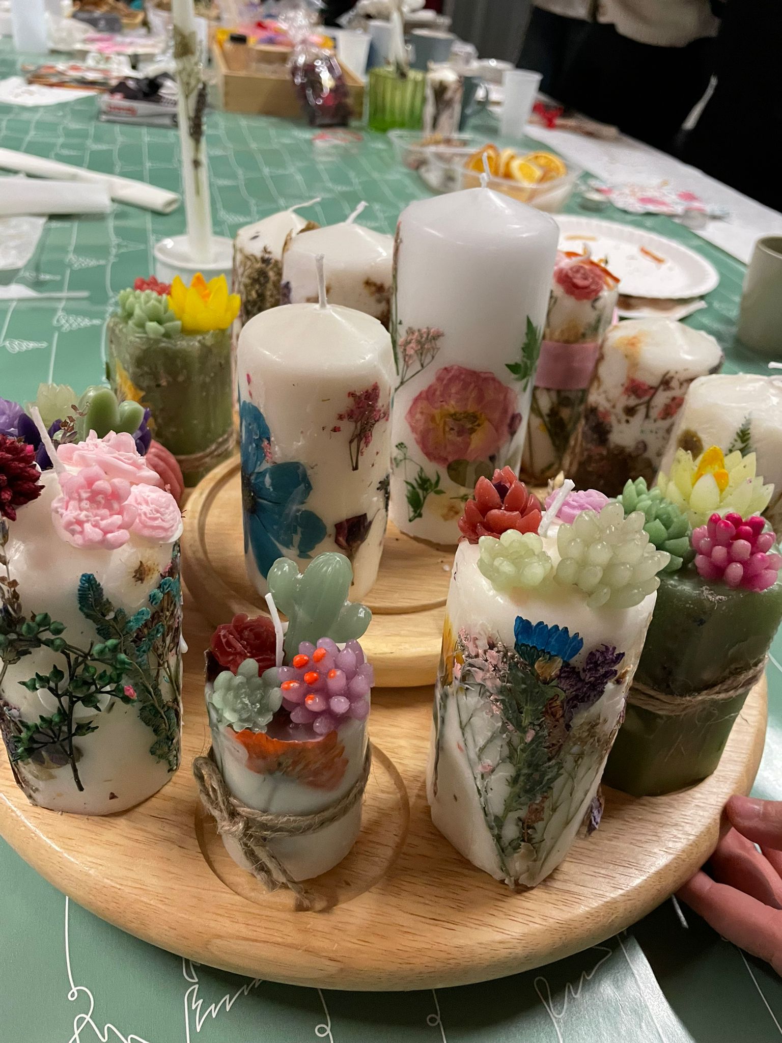 Kerzenherstellungs- und Dekorationsworkshop